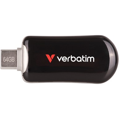 VERBATIM USB memorija Plectra, 64 GB, USB-C