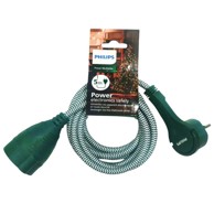 PHILIPS Produžni kabel, 5 m, zeleni