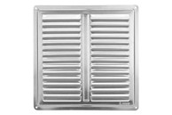 HACO Ventilacijska rešetka NVM, poklopac, 200 × 200 mm, nehrđajući čelik