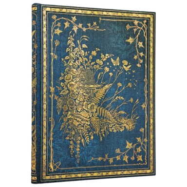 PAPERBLANKS Notes PB1532-2, s gumicom, Ultra, crte, 17,5 x 23 cm, 72 lista, Les Papillons