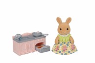SYLVANIAN FAMILIES Kuhinjski set i mama zečica