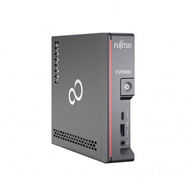 FUJITSU Stolno računalo Esprimo G9010 (obnovljeno) / Intel Core i5-10500T, 8 GB RAM, 512 GB SSD, Intel UHD Graphics, Windows 11 Pro, crna