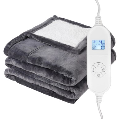 MG Grijana deka, Heat Blanket, 120 × 160 cm, siva