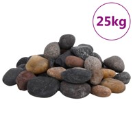 Polirani kamenčići, 25 kg, raznobojni, 5 - 8 cm