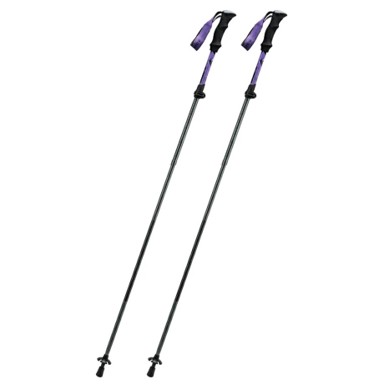 QUNATURE Štap za planinarenje, 110 - 130 cm, ljubičasta