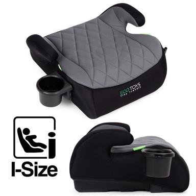 ECOTOYS Booster autosjedalica i-Size, visina 125–150 cm