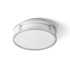 RENDL Stropna lampa, Grande LED 25, opal staklo/krom, 230V, LED, 12W, IP44, 3000K, krom