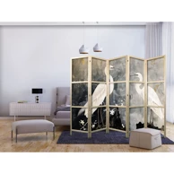 Japanski paravan Herons and Cherry Blossoms 225 x 172 cm