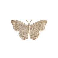 LIGHT & LIVING Metalni zidni ukras 41x23 cm Butterfly 