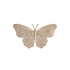 LIGHT & LIVING Metalni zidni ukras 41x23 cm Butterfly 