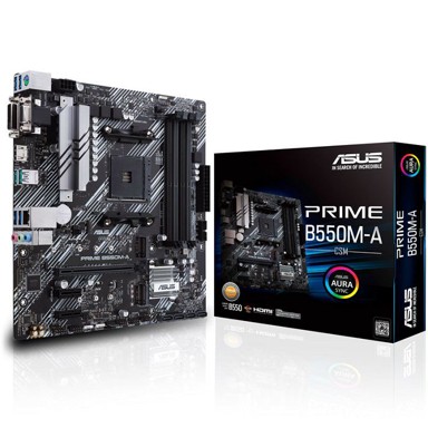 ASUS Matična ploča Pro B550M-C/CSM, AMD B550, mATX, s. AM4