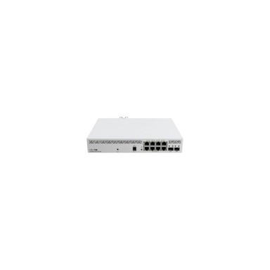 MIKROTIK Switch Cloud Smart CSS610-8P-2S+IN, 8×G-LAN PoE-out, 802.3af/at, 2×SFP+ 10G