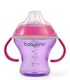 BABYONO Neprolijevajuća čaša 180 ml Natural, ljubičasta
