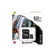 KINGSTON Memorijska kartica Canvas Select Plus Micro 512GB SDCS2/512GB SDXC 512GB Class 10 UHS-I + adapter