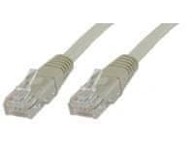 U/UTP Mrežni kabel CAT5e, PVC, 0,5 m, sivi
