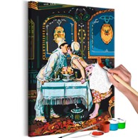 Slika za samostalno slikanje The Kiss by Toulmouche 40x60