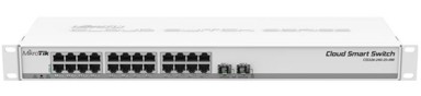 MIKROTIK Switch CSS326-24G-2S + RM, 24-Port, Gigabit Ethernet, SFP