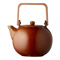 BITZ Čajnik s cjedilom od kamenine Amber 1,2 L, jantarni