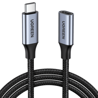 UGREEN Nastavak USB-C, 1m, crni (30205)