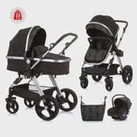 CHIPOLINO Dječja kolica Havana 3u1 Obsidian Leaves