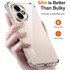 TECHSUIT Shockproof Clear Silicone prozirna maskica otporna na udarce za Honor 400
