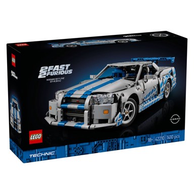 LEGO Technic Auto 2 Fast 2 Furious Nissan Skyline GT-R (R34) 42210