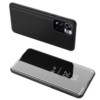 MG Preklopna maskica Clear View, za Oppo A76 / A36 / Realme 9i, crna