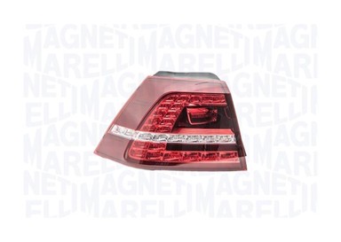 MAGNETI MARELLI Zadnje svjetlo VW GOLF 7 desno -17 vanjsko tamno LED LLI911