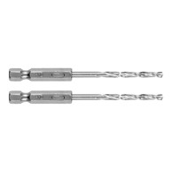 Šesterokutno svrdlo za metal 3,0 mm, 2 kom.