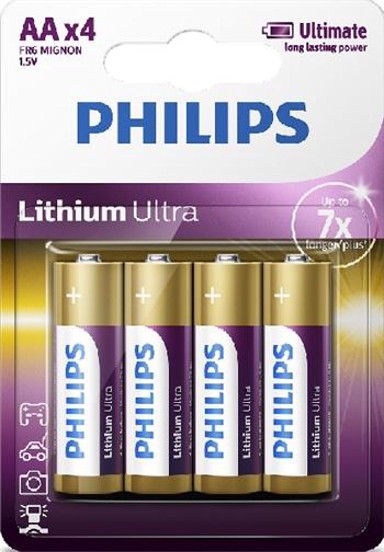 PHILIPS Baterija FR6LB4A/10, tip AA, 4kom