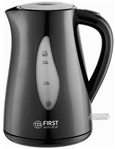 FIRST AUSTRIA Grijač vode, 1,7 L, 2200 W, crna