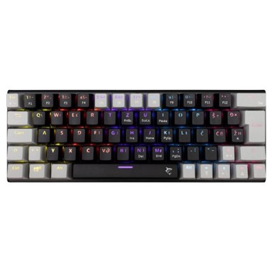 WHITE SHARK Gaming tipkovnica GK-002112V2 Wakizashi-2, mehanička, crni switch, RGB, UK/HR raspored, crno-siva