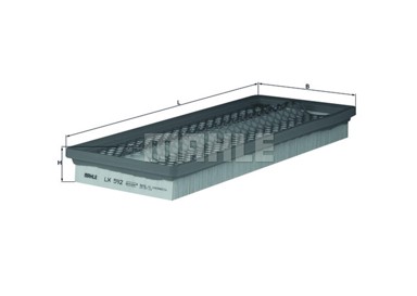 MAHLE Filter zraka FIAT LX 592 PUNTO 1.2 16V 93-99