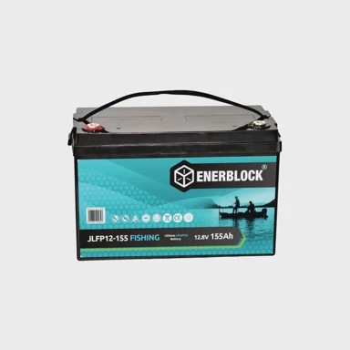 ENERBLOCK Baterija LiFePO4 12V 155Ah 1984Wh, BMS za trolling motor