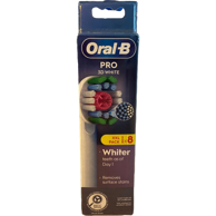 ORAL-B Glava četkice za zube 3D White, 8 kom, bijela