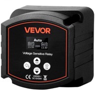VEVOR Set za izolator baterije VSR005-1, 90x90x80 mm, crni