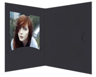 DAIBER Mape za fotografije Opti-Line do 5x7 cm 1x100, crna