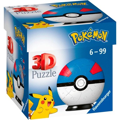 Pokemon 3D puzzle Great Ball 54 komada