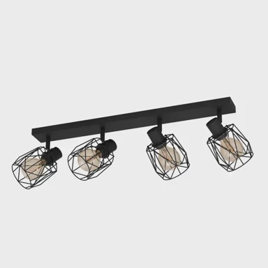 Reflektor, Tossino, 390044, 4xE27, D-770, crna