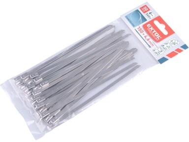 EXTOL PREMIUM Kabelske vezice od nehrđajućeg čelika 150 x 4,6 mm, 50 kom