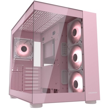 COUGAR PC kućište FV150 ARGB, Midi Tower, ružičasto