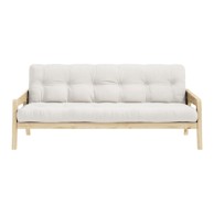 KARUP DESIGN Promjenjiva sofa 204cm Grab Natural Clear/Creamy, 204x90x93 cm