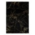 UNIVERSAL Crni tepih Gold Marble, 80 x 150 cm