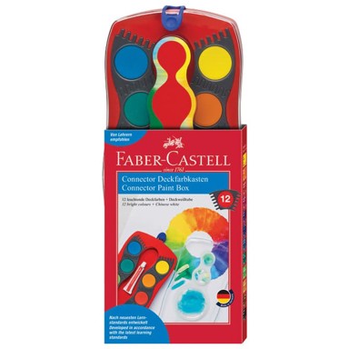 FABER-CASTELL Boja 125030 vodena connector 12 boja, crvena