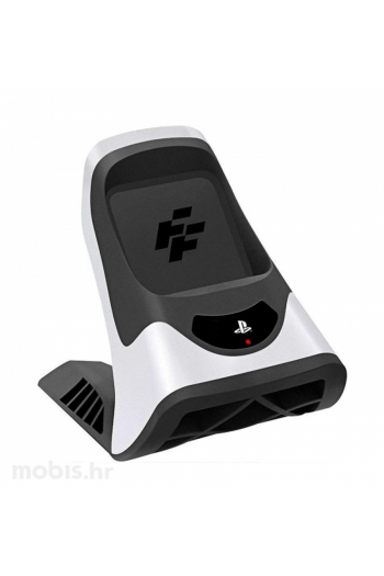 FLASHFIRE Punjač za PS4 kontrolere Qi4-2000, crno-bijeli, za 1 kontroler