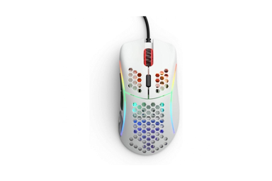 GLORIOUS Gaming miš Model D, žičani, bijeli
