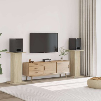 Stalci za zvučnike, 30x30x80 cm, sonoma hrast, 2 komada