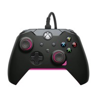 PDP Žični kontroler za Xbox Fuse, crno-ružičasti
