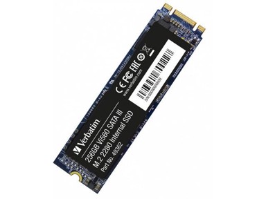 VERBATIM SSD disk Vi560, M.2 SATA, 256 GB, SATA III