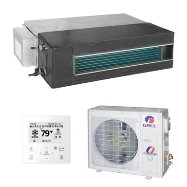 GREE Kanalni klima uređaj GUD50PS(A-S)/GUD50W(NhA-S), 5,0 kW